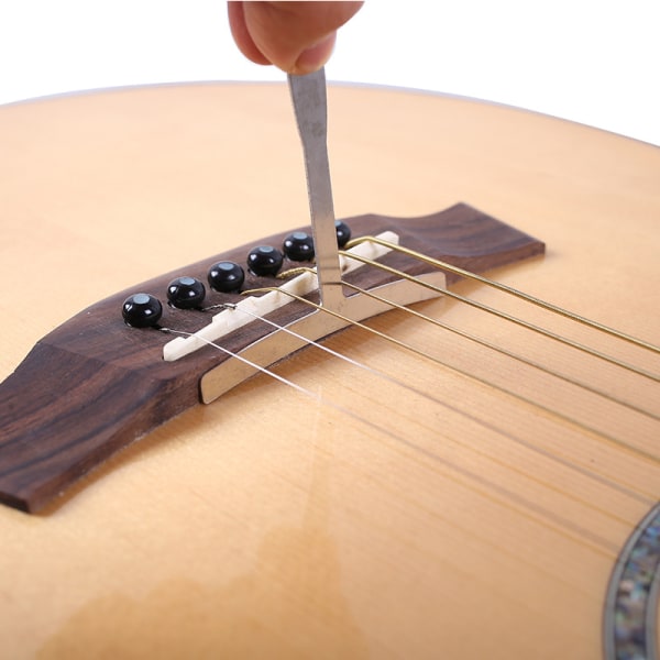 9 Stykker Gitar Radius Måler for Akustisk Gitar Elektrisk Gitar