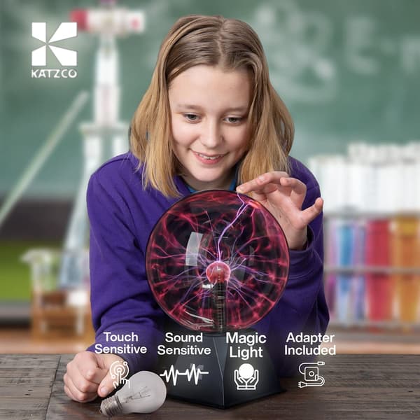 7\" Plasma Ball Set - Nebula, Lyn, Plug-in - Fester, Dekorasjon