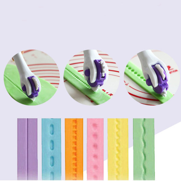 Practical Cake Decorating Kit Safe Pastry Lattice Roller Cutter