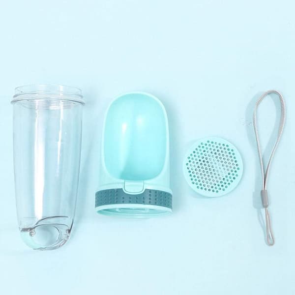 Vannflaske for hunder, 350 ml, flaske for hunder, vanndispenser