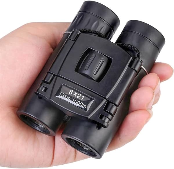 Konsert Camping Teleskop -8X21 Bärbar Mini Kikare Blå Stråle