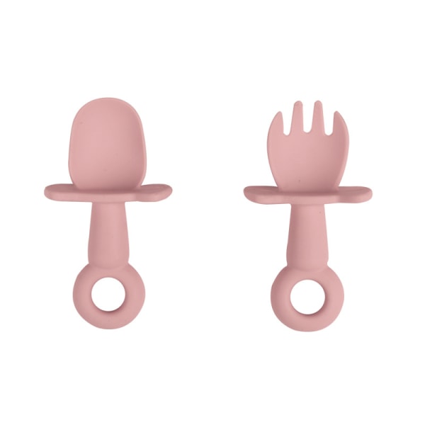 (Pack of 1, Purple Color ) Baby Gaffel - Baby Spoon och