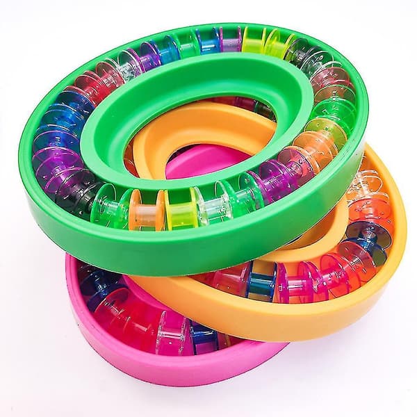 For Creative Round Sewing Bobbin Holder Multifunctional Sewing Bobbin Organizer