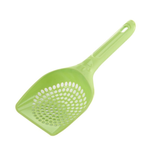 1pc(green) Plastic Cat Litter Scoop Pet Care Sand Waste Shovel