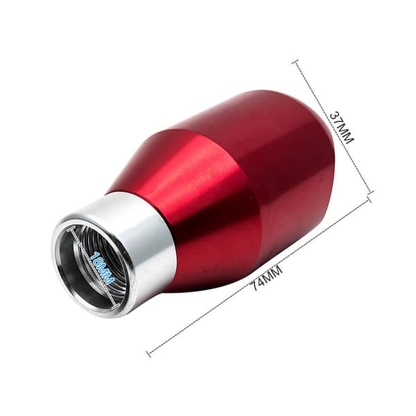 Blå Adapter Universal 5 Trins Manuel Metal Krom Gearstang