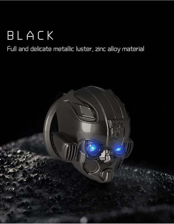 Bumblebee Bil Startknap Beskyttelsesdæksel (Titanium Sort)