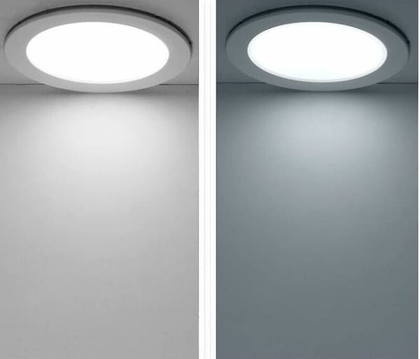 Vägg- och takinbyggd spotlight LED-inbyggd spotlight, Slim