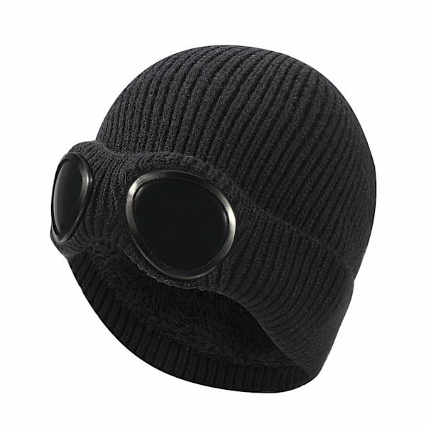 1 sort vinter varm strikket beanie