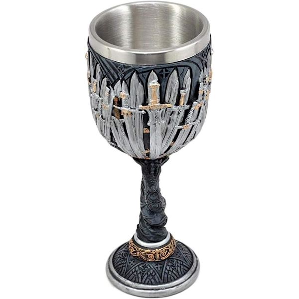 Middelalder GOT Sværd Kalk Goblet D&D Spil Drager Gave Jern Trone Kalk Kop Merchandise Drikkekar med W