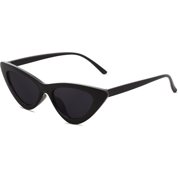 Retro Vintage Kapeat Silmälasit Naisille Clout Goggles Muovikehyksellä