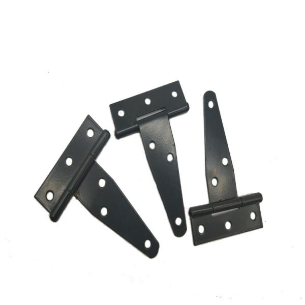 Set of 3 T-Hinges, Stainless Steel Flat Hinges for Doors, Shed,