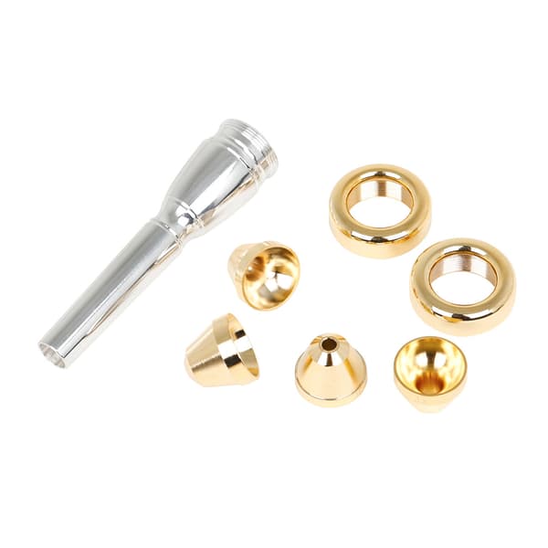 Trompetmunnstykke Messingbelegg 7 Nese 3C3B2C2B Trompetinstrument