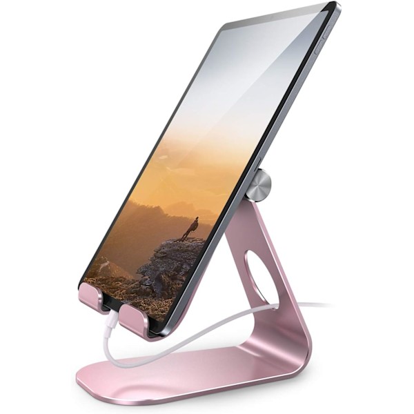 Justerbart Tablettställ, Tablettställ: Skrivbordsställ Hållare Dock Kompatibel med Tablett Som iPad 2018 Pro 9.7,