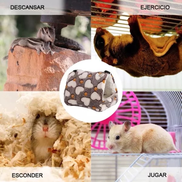 Para C Sengseng Hus For Kanin, Rotte, Pinnsvin, Hamster, Frøken
