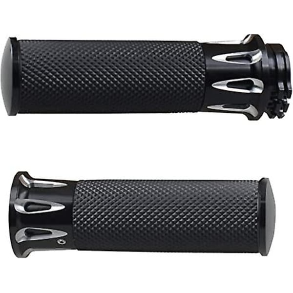 Handlebar Hand Grips Motorcycle Throttle Grip Universal Compatible with Sportster Iron 883 Dyna Road Electra Glide Softail Touring