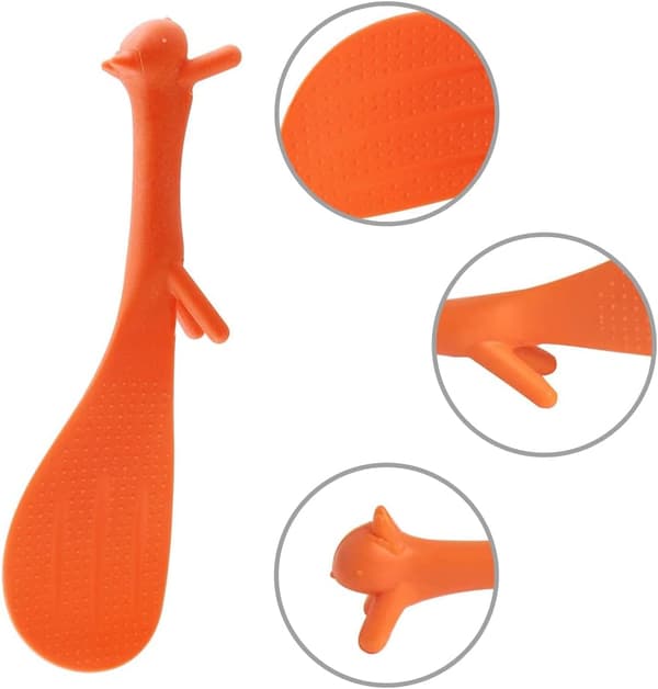 2 stk. Non-stick Ris Ske, Egern Ris Ske Kanin Formet