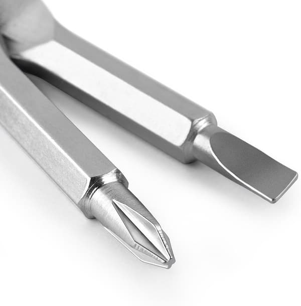 2 silver multiverktyg för utomhusbruk, spårskruvmejsel,