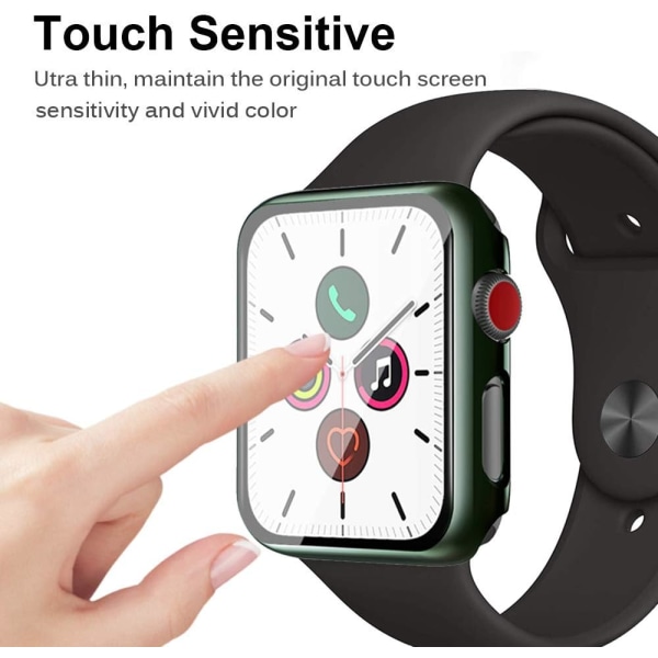 2 delar kompatibel med Apple Watch Series 1/2/3 38mm case,