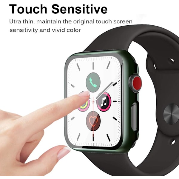 2 stycken kompatibla med Apple Watch Series 1/2/3 42mm skal,