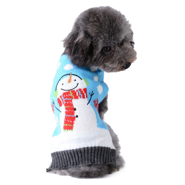 Cat Dog Sweater Christmas Santa Claus Pet Cat Winter Knitwear