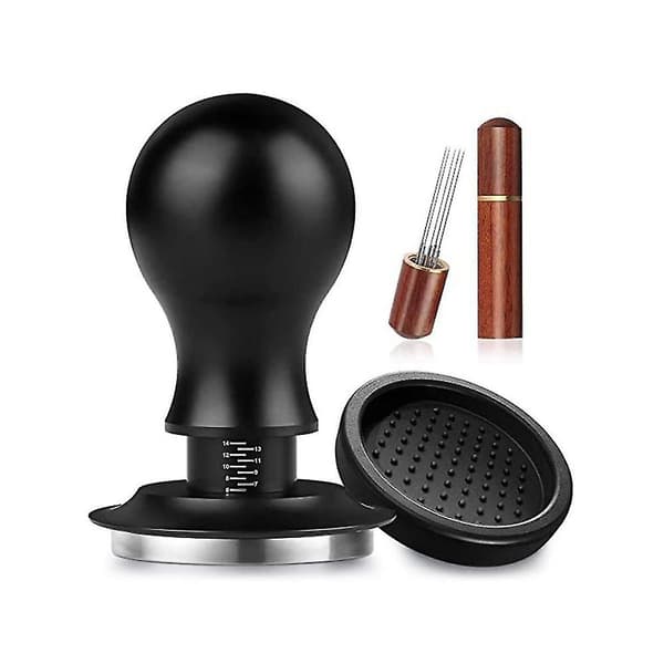 51mm espressoknuser kaffeknuser med pulverpressenål flekk