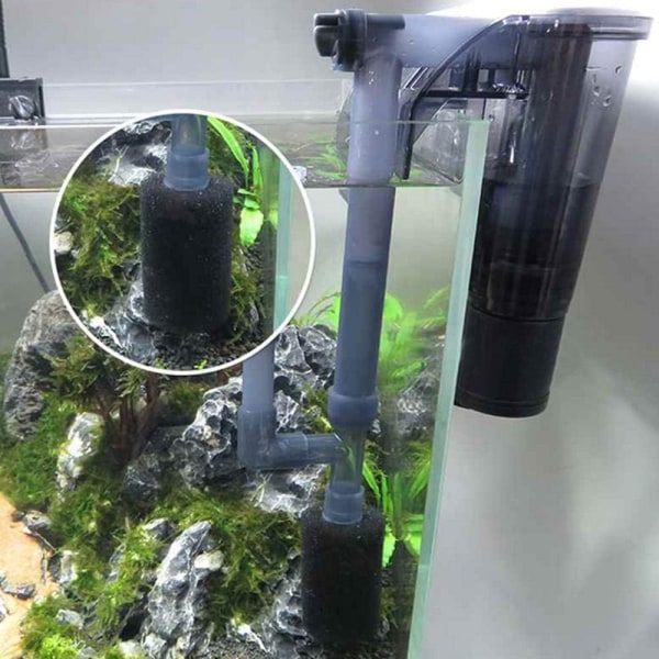 10 delar förfiltersvamp för akvarium, 80*15 mm, biokemisk