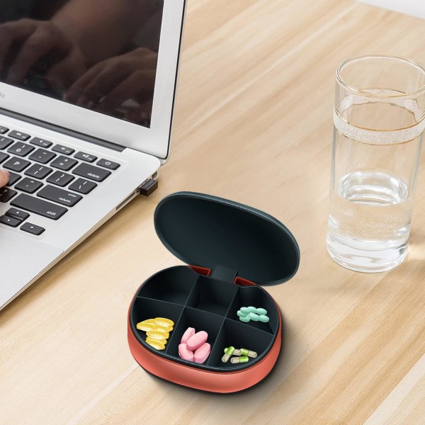 1 medicinförvaringslåda, resemedicinförvaringslåda, bärbar medicinförvaringslåda