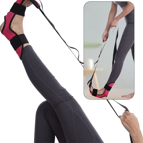 1 Pinkki Joogahihna, Jooga-alustan Hihna, Fitness-jalkavenytys