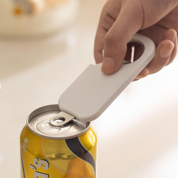 1-pack 3-i-1 Magnetisk Öppnare för Ölburkar, Kylskåp och Husvagn med Korksamlare - Öppnar även Burkar med Pop-Lock