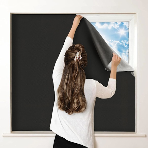 Mörkläggningsgardiner för sovrum 178 x 145 cm