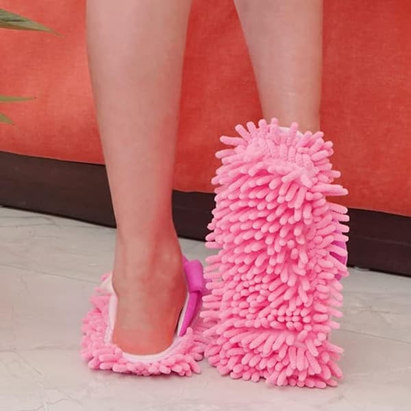 1 par tøfler Gulvrensende mopper Gulvrensende mopper