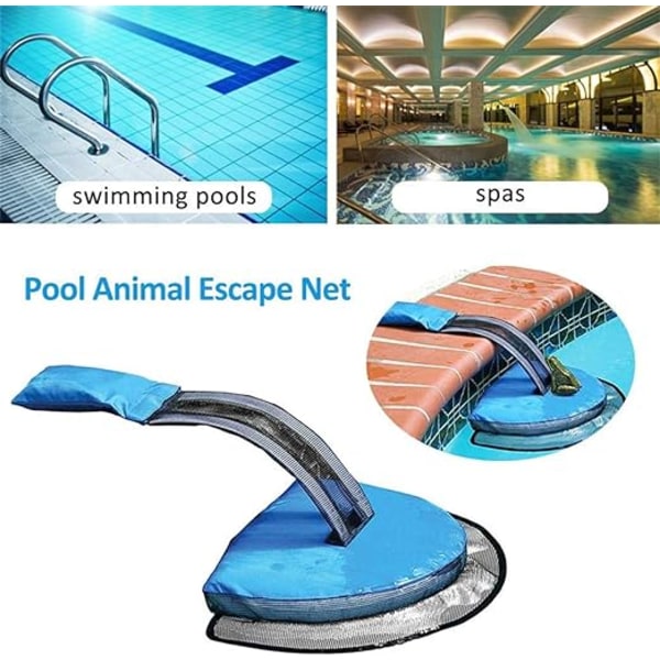 Oppustelig swimmingpool chipmunk and, frø Rescue Escape Ramp