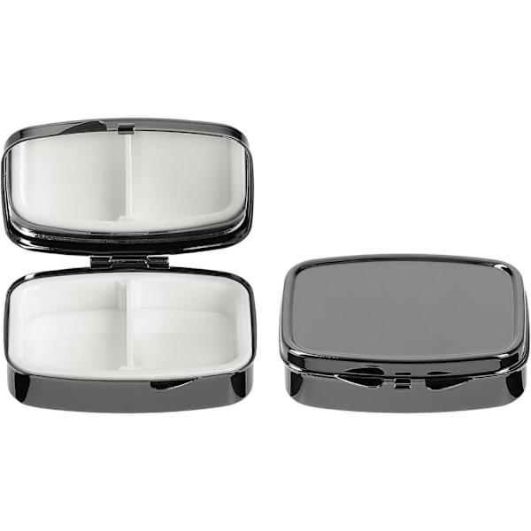 2x Lääkepurkki 2 Lokerolla - 2x Mini Lokero Lääke