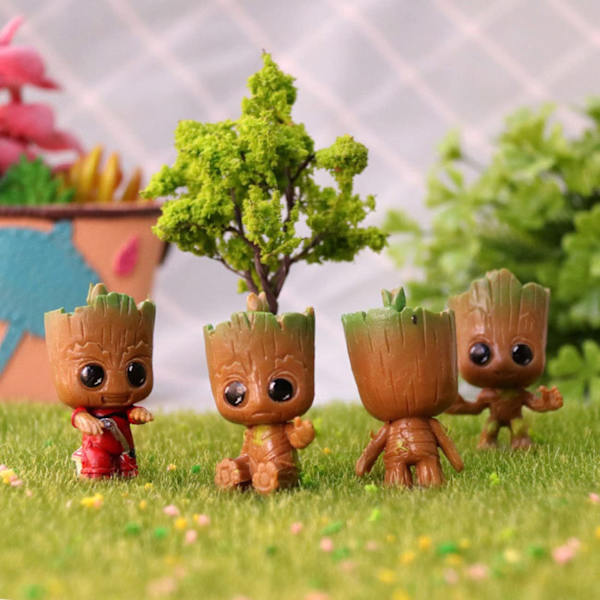 Træmand fehavetilbehør, Groot mini figur