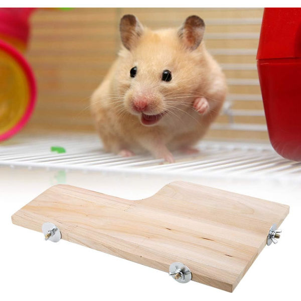 1 stycke 33,5 * 21,5 * 1,3 cm L-formad studsbräda för katt