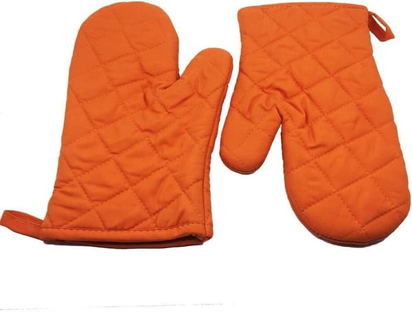 Par Ugnssäkra Handskar, Orange, One Size