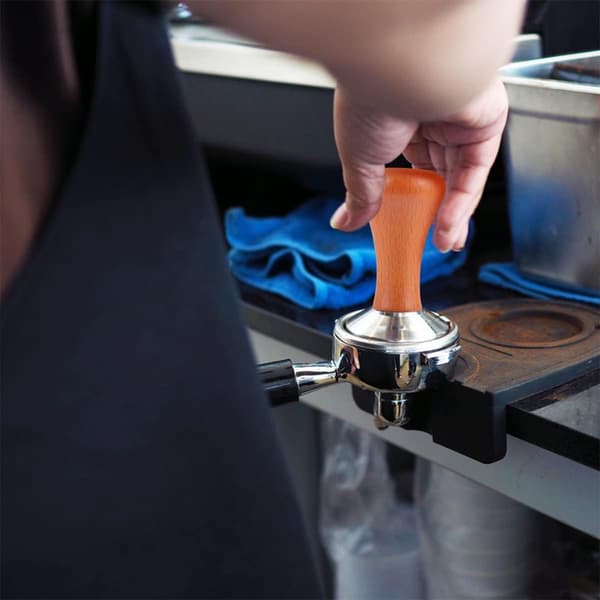 Kaffetamper i rustfrit stål, Espresso Tamper, 58mm 304 Rustfrit