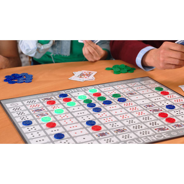 Engelsk SEQUENCE brettspill kort