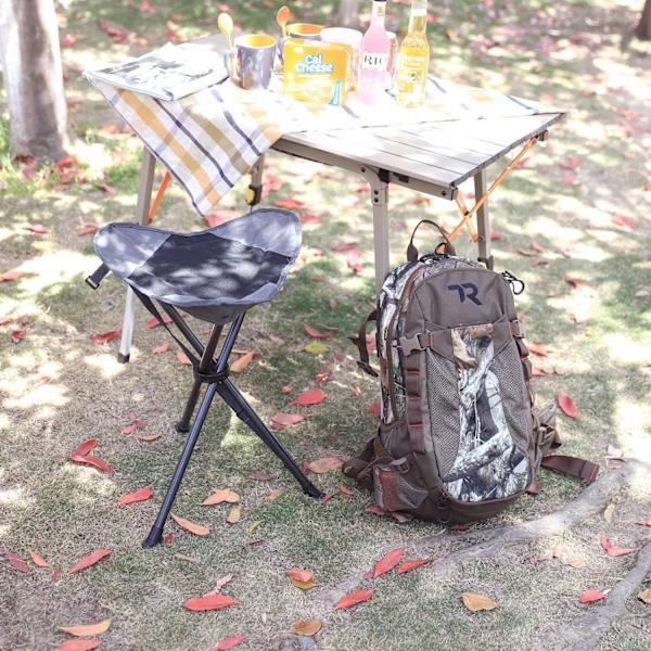 1 stk Foldbar Stol Camping Bærbar foldbar sæde Tripod Mini