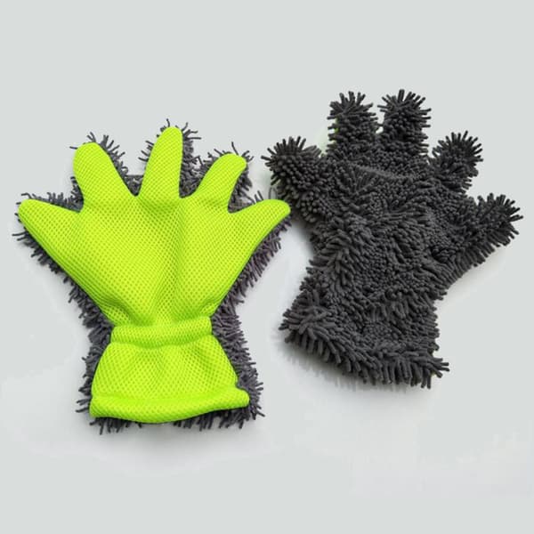 Chenille Bilvaskhansker Mikrofiber Chenille Bilvask Mitte 5