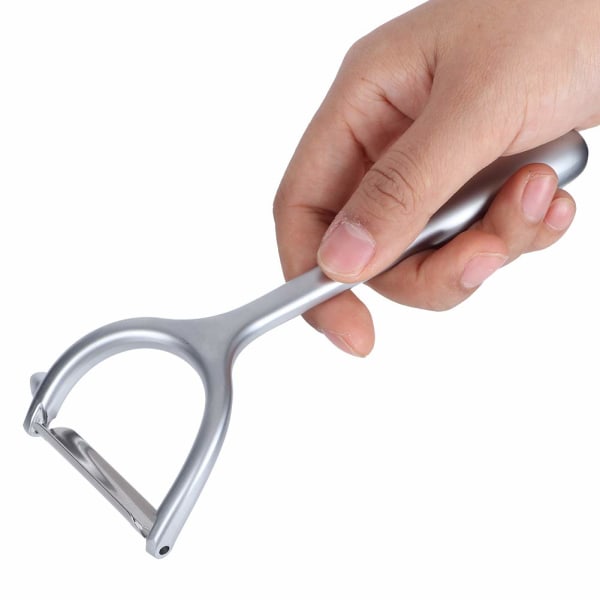 Stainless steel Y-shaped rotary peeler