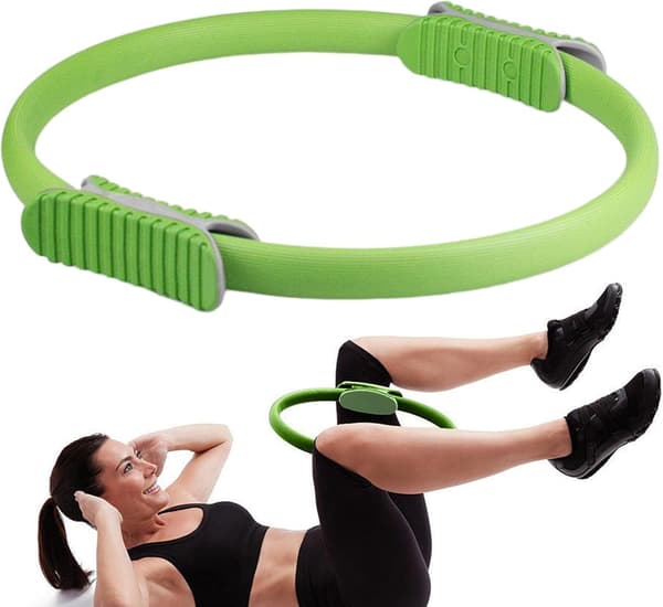1 st Grön Pilatesring - Bärbar Kroppsring, för Kvinnor