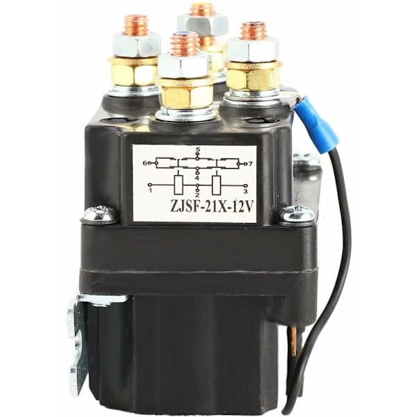 12V 250A Vinsch Relä Kontaktor för AUT UTV SUV med 3000