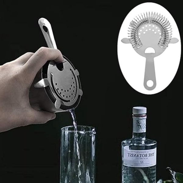 2 silver cocktail sil