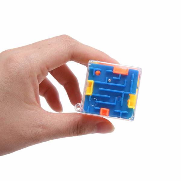 Fingertip blyant 3D terning labyrint puslespil