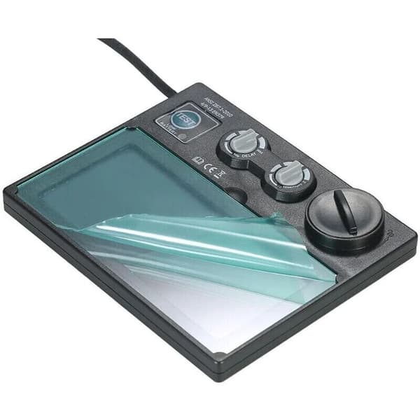 Svetsmask, solcellsladdad automatisk mörkning