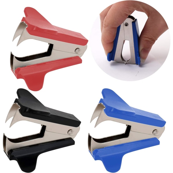 Staple Remover, 3-pack Professional Duty Tool Staple Remover