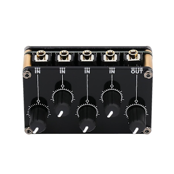 1-i-4-ud Passiv Mixer Modul Mini Stereo 4-kanals Passiv Mixer Lyd Mixer 1 Lyd Indgang Til 4 O 4-i-1-ud