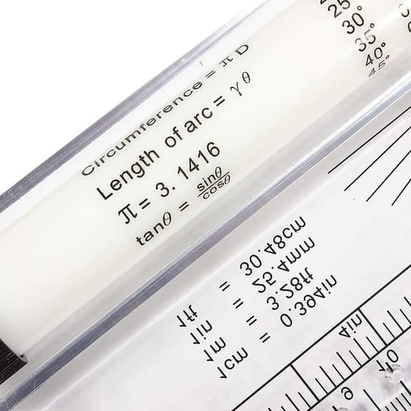 Parallel Drafting Ruler Rolling Ruler med Protractor Plastlinjal Drafting Tool for Engineer