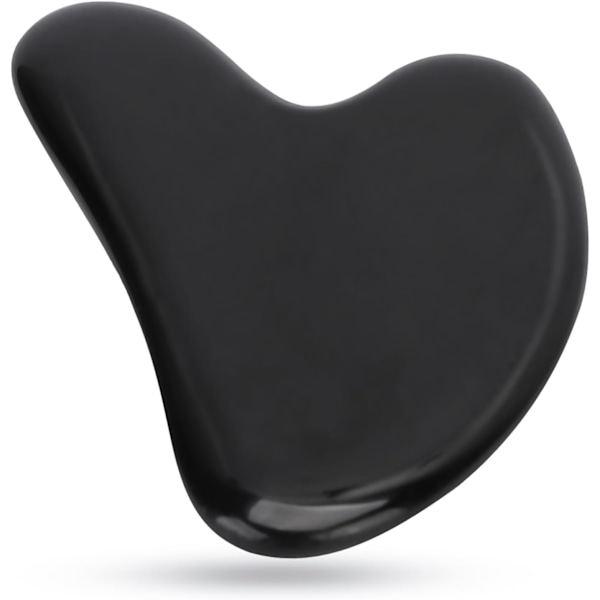 Jade Gua Sha Massageapparat, Jade Sten Gua Sha för Hudlyft, Massagebräda